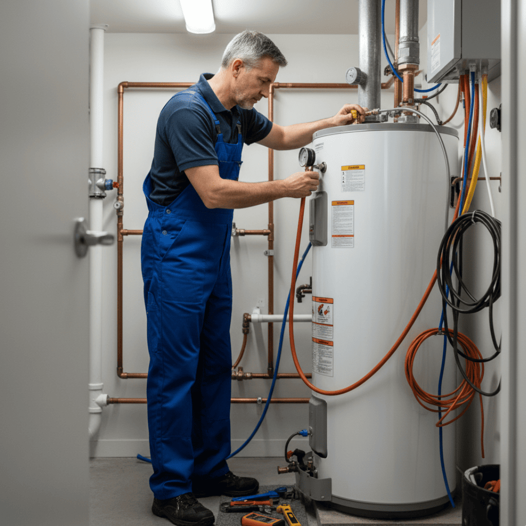 Onderhoud, vervanging en installatie van boilers